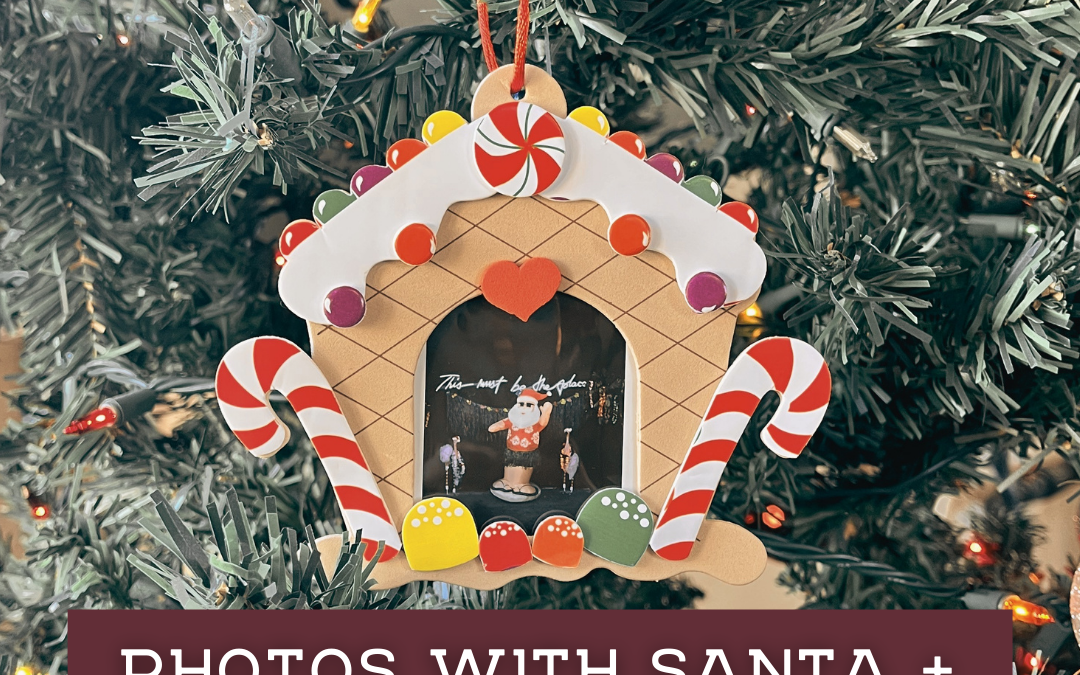 Photos with Santa & Ornament Decorating